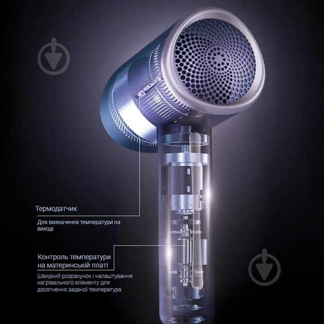 Фен Kemey КМ-9822 - фото 3 Фен Kemey КМ-9822 - фото 3