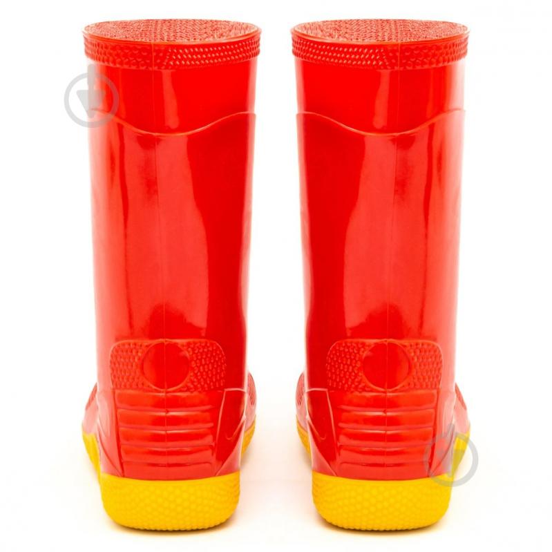 Чоботи гумові для дівчаток Oldcom VIVID розмір 33-34 червоний із жовтим - фото 3 Чоботи гумові для дівчаток Oldcom VIVID розмір 33-34 червоний із жовтим - фото 3