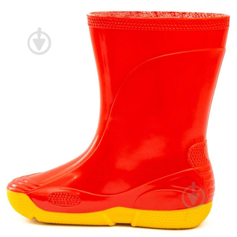 Чоботи гумові для дівчаток Oldcom VIVID розмір 33-34 червоний із жовтим - фото 5 Чоботи гумові для дівчаток Oldcom VIVID розмір 33-34 червоний із жовтим - фото 5