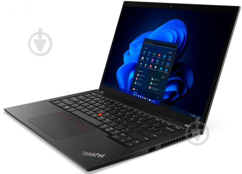 Ноутбук Lenovo ThinkPad T14s Gen 3 14" (21BR00DRRA) black - фото 3