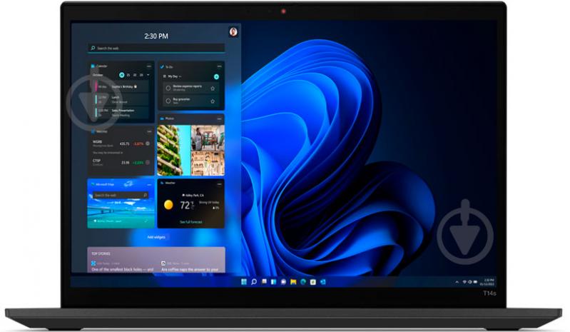 Ноутбук Lenovo ThinkPad T14s Gen 3 14" (21BR00DRRA) black - фото 2