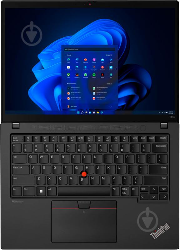 Ноутбук Lenovo ThinkPad T14s Gen 3 14" (21BR00DRRA) black - фото 7