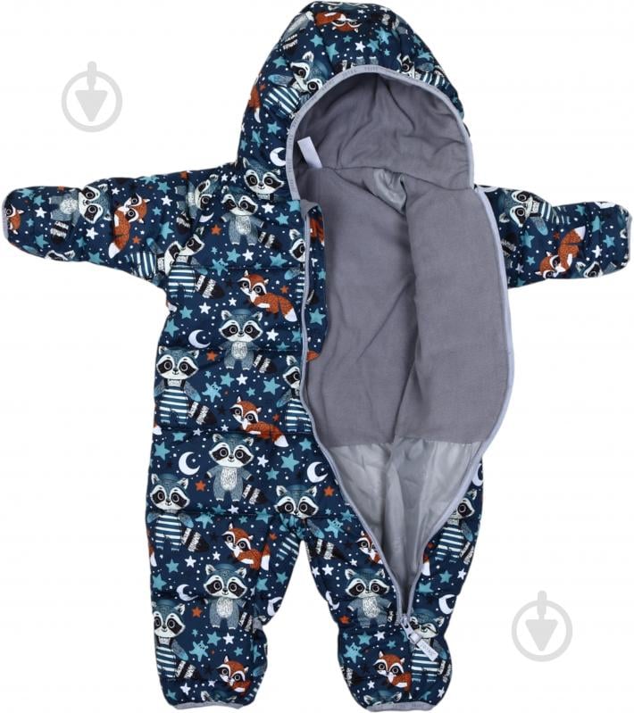 Комбінезон для хлопчиків JOIKS р.68-74 темно-синій KGE-52/e - фото 6