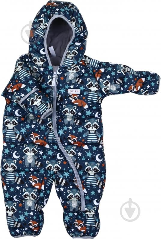 Комбінезон для хлопчиків JOIKS р.80-86 темно-синій KGE-52/e - фото 2