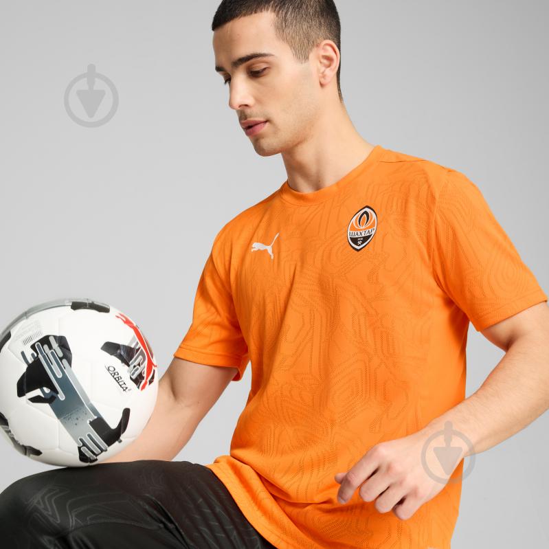 Футболка Puma FCSD TRAINING JERSEY PRO 77785301 р.2XL помаранчевий - фото 4