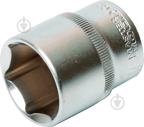 Головка торцева 6-гранна 1/2" MasterTool 27мм CRV 78-0027 - фото 1