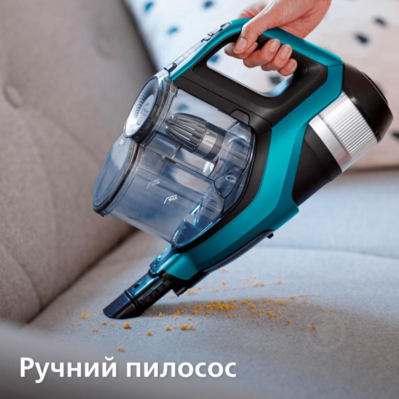 Пылесос аккумуляторный Philips SpeedPro Max Aqua FC6904/01 3 в 1 - фото 8