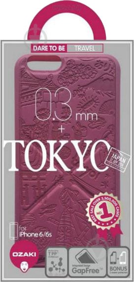 Накладка на корпус Ozaki O!coat 0.3+Travel Versatile Tokyo OC571TK для Apple iPhone 6Apple iPhone 6S - фото 3