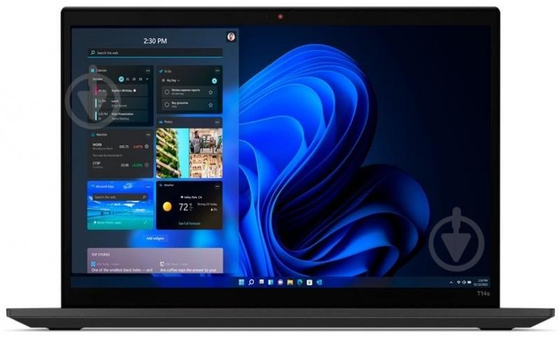 Ноутбук Lenovo ThinkPad T14s 14WUXGA 14" (21BR0038RA) black - фото 4