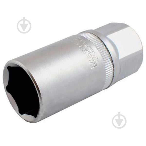 Головка торцева свічкова MasterTool 1/2" 16 мм CRV 78-1116 - фото 1 Головка торцева свічкова MasterTool 1/2" 16 мм CRV 78-1116 - фото 1