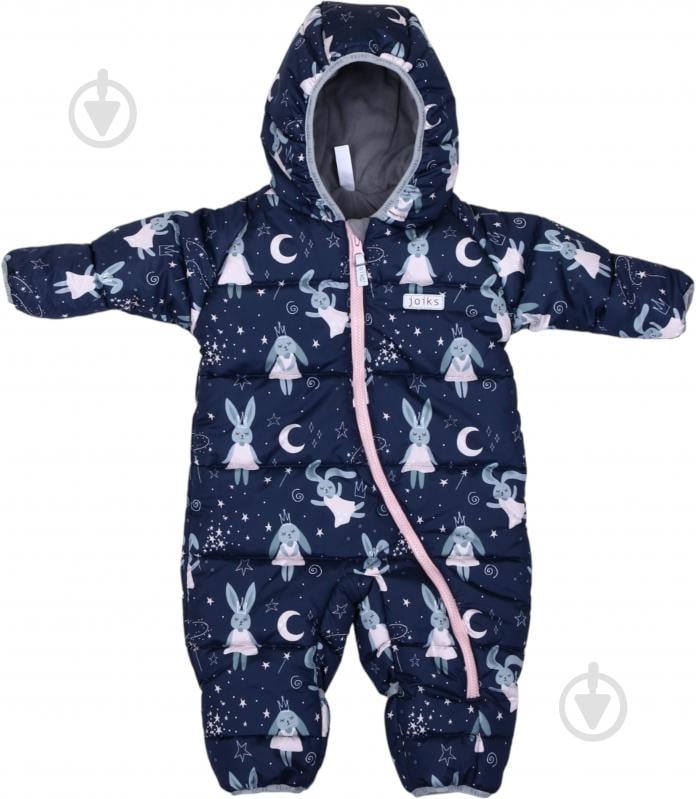 Комбинезон для девочек JOIKS р.68-74 коричневый KGE-47/e - фото 1