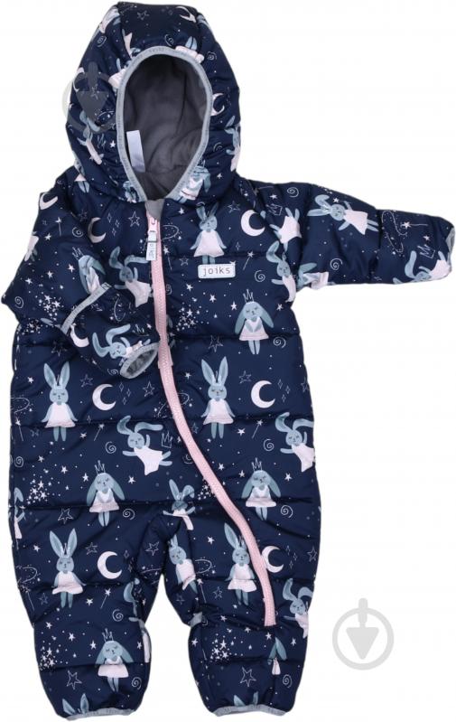 Комбинезон для девочек JOIKS р.68-74 коричневый KGE-47/e - фото 2