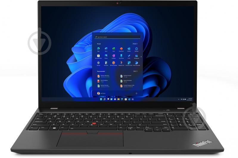 Ноутбук Lenovo ThinkPad T16 16WUXGA 16" (21BV00E9RA) black - фото 1 Ноутбук Lenovo ThinkPad T16 16WUXGA 16" (21BV00E9RA) black - фото 1