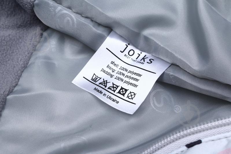 Комбинезон для девочек JOIKS р.92-98 серый KGE-49/e - фото 8