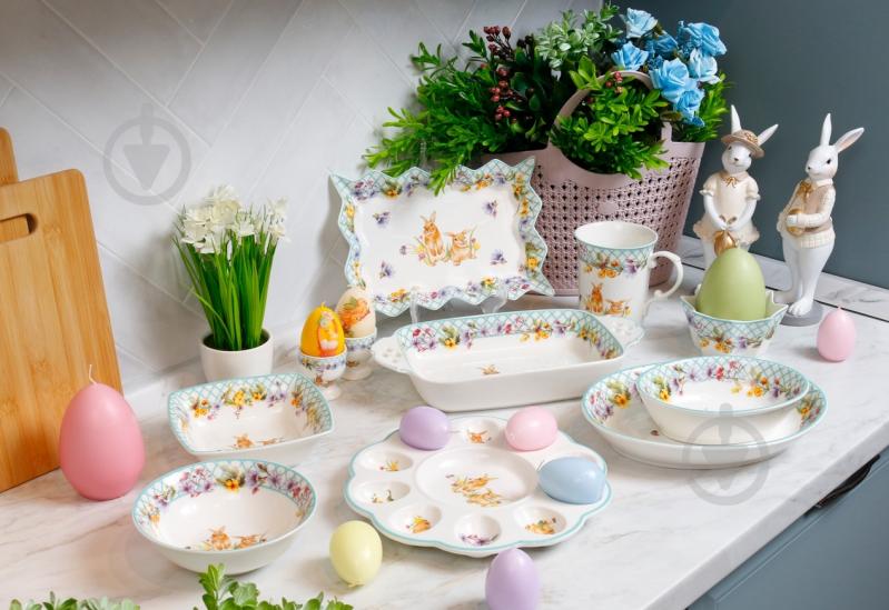 Набір блюд Lefard Funny Bunny 16х4,5 см 2 шт. 985-174 - фото 2
