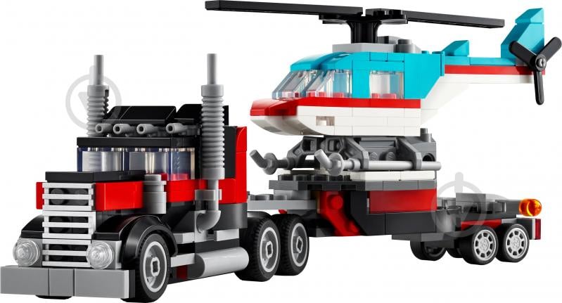 Конструктор LEGO Creator Бортовой грузовик с вертолетом 31146 - фото 3