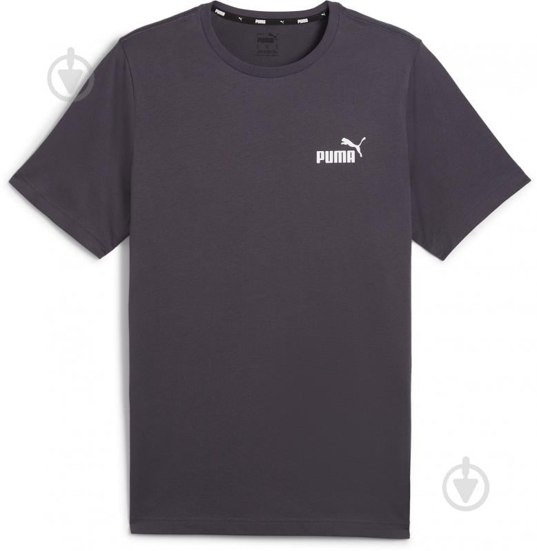 Футболка Puma ESS SMALL LOGO TEE 58666909 р.S серый - фото 1