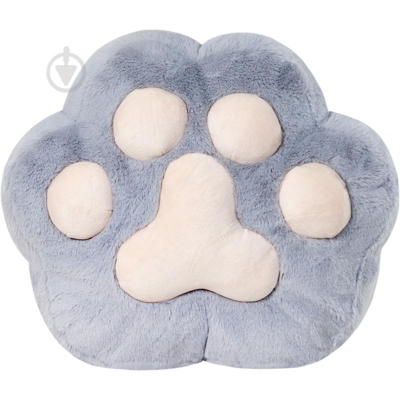 Подушка декоративна Лапка 22x40 см сірий Stip - фото 1 Подушка декоративна Лапка 22x40 см сірий Stip - фото 1