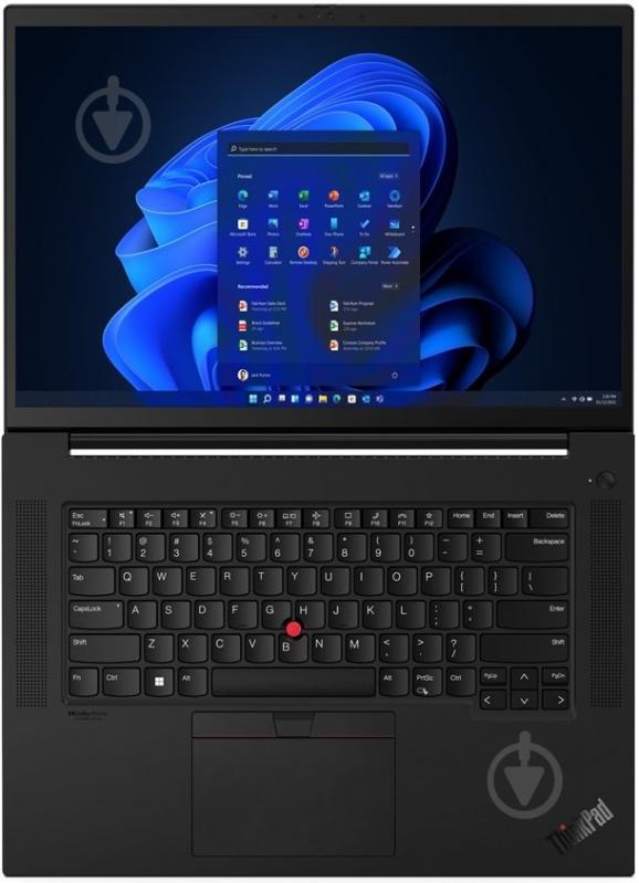 Ноутбук Lenovo ThinkPad X1 Extreme 5 16WQUXGA 16" (21DE001MRA) black - фото 3