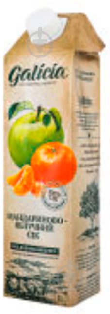 Сок Galicia мандариново-яблочный 1л - фото 1