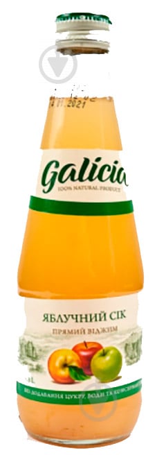 Сік Galicia яблучний 0,3л - фото 1