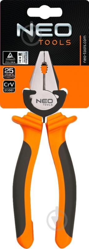Плоскогубцы NEO tools комбинированные 200 мм 01-012 - фото 2 Плоскогубцы NEO tools комбинированные 200 мм 01-012 - фото 2
