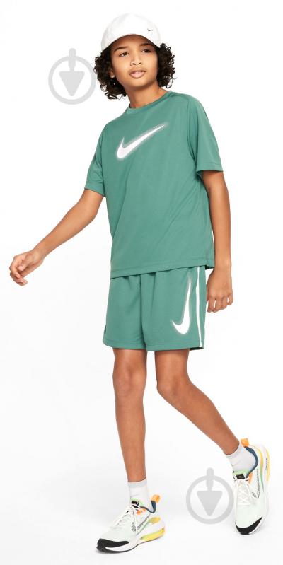 Шорты Nike B NK DF ULTI+ SHORT HBR DX5361-361 р. XS зеленый - фото 6