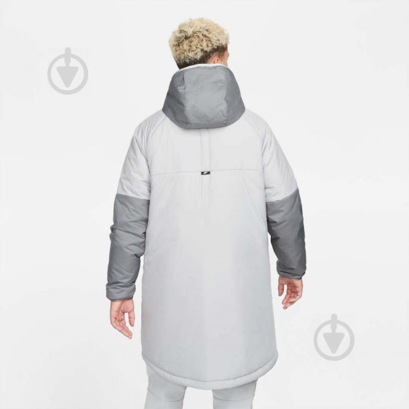 Пальто мужское зимнее Nike M NSW TF RPL LEGACY PARKA DD6844-077 р.M светло-серое - фото 8