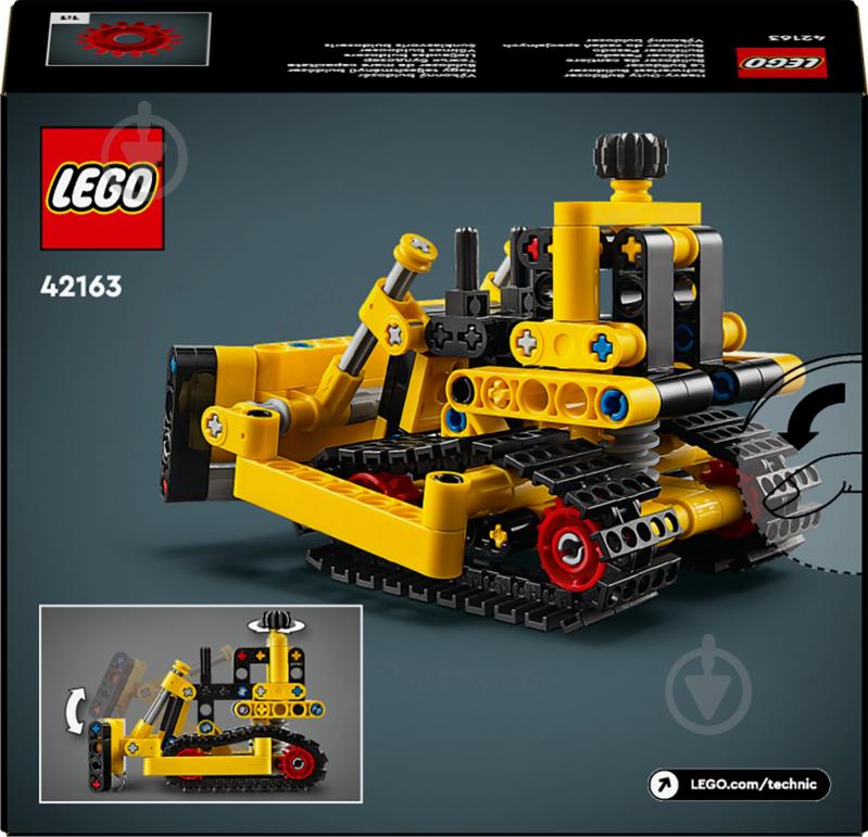 Конструктор LEGO Technic Надпотужний бульдозер 42163 - фото 2