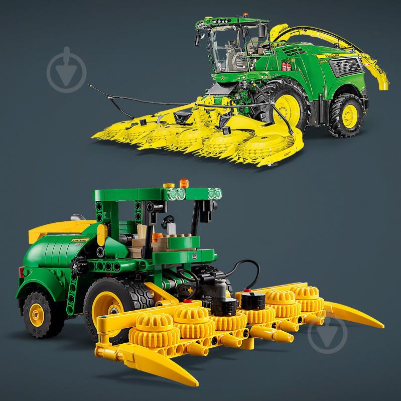 Конструктор LEGO Technic Кормоуборочный кобмайн John Deere 9700 42168 - фото 8