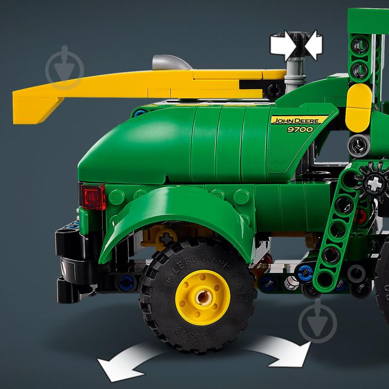 Конструктор LEGO Technic Кормоуборочный кобмайн John Deere 9700 42168 - фото 7