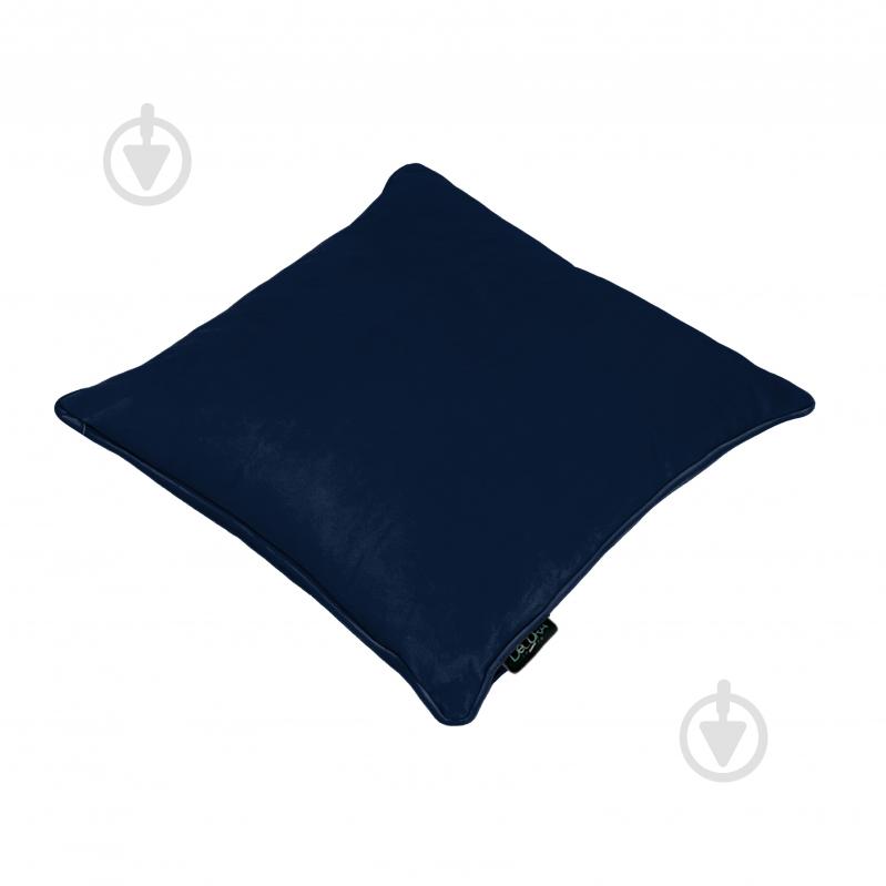 Подушка декоративна Velour 60x60 см синій DECORA - фото 2