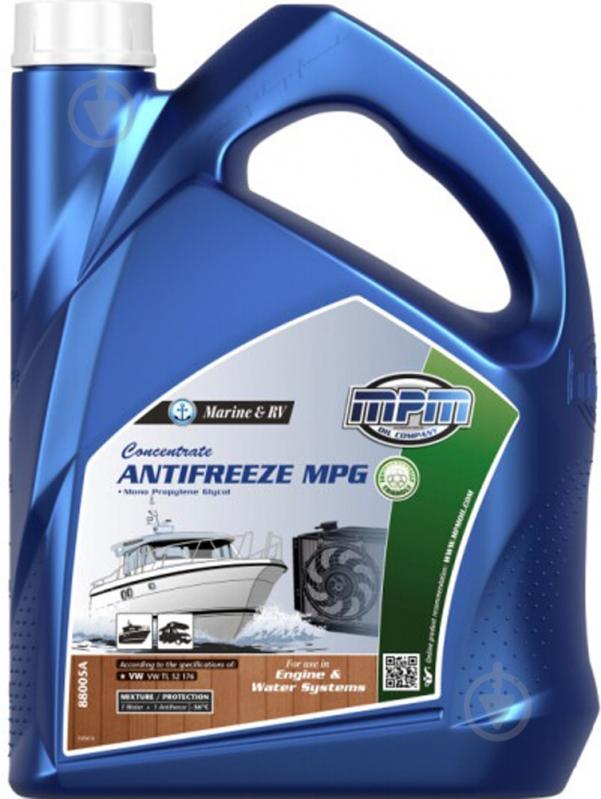 Антифриз MPM OIL MPG G12 концентрат 5 л красный (88005A) - фото 1 Антифриз MPM OIL MPG G12 концентрат 5 л красный (88005A) - фото 1