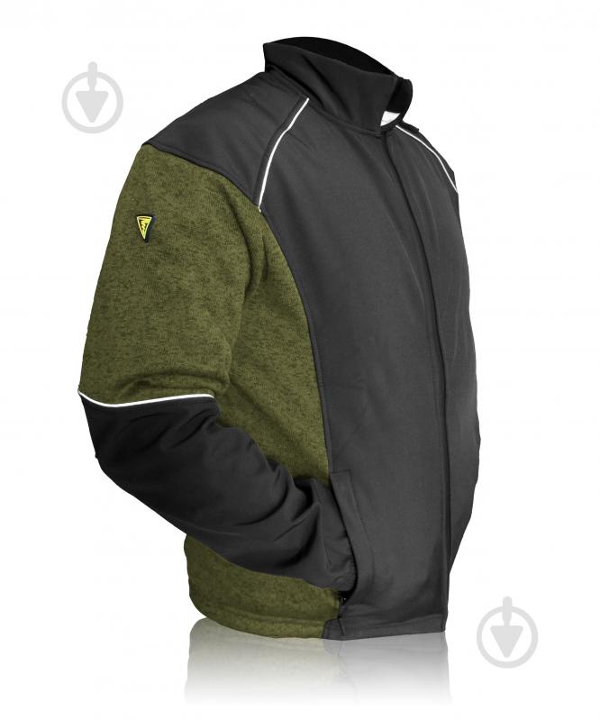 Куртка TORNADO Софтшелл р. 3XL рост 3-4 34123-10-9-56-3 оливковый/черный - фото 2