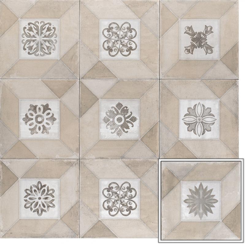 Плитка Mainzu Elegance Deco Cream 20х20 см - фото 1 Плитка Mainzu Elegance Deco Cream 20х20 см - фото 1
