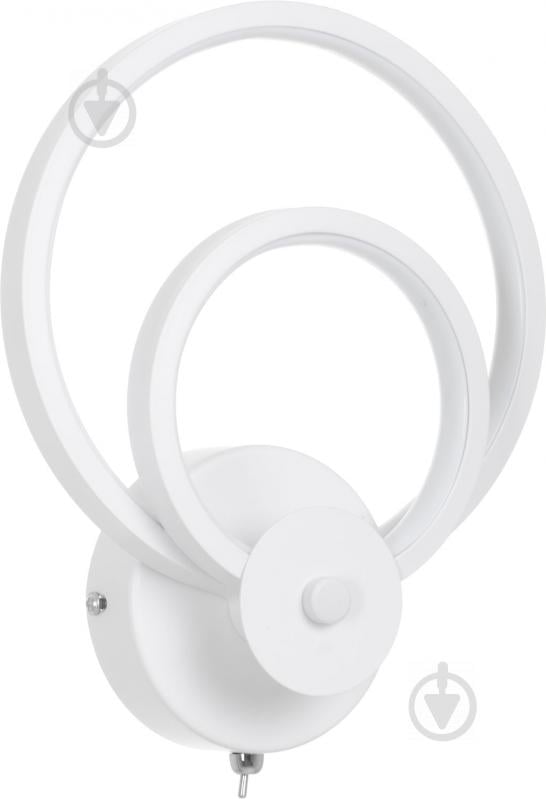 Бра Accento lighting Hoop ALKK-K62015-1W 1x14 Вт білий - фото 1