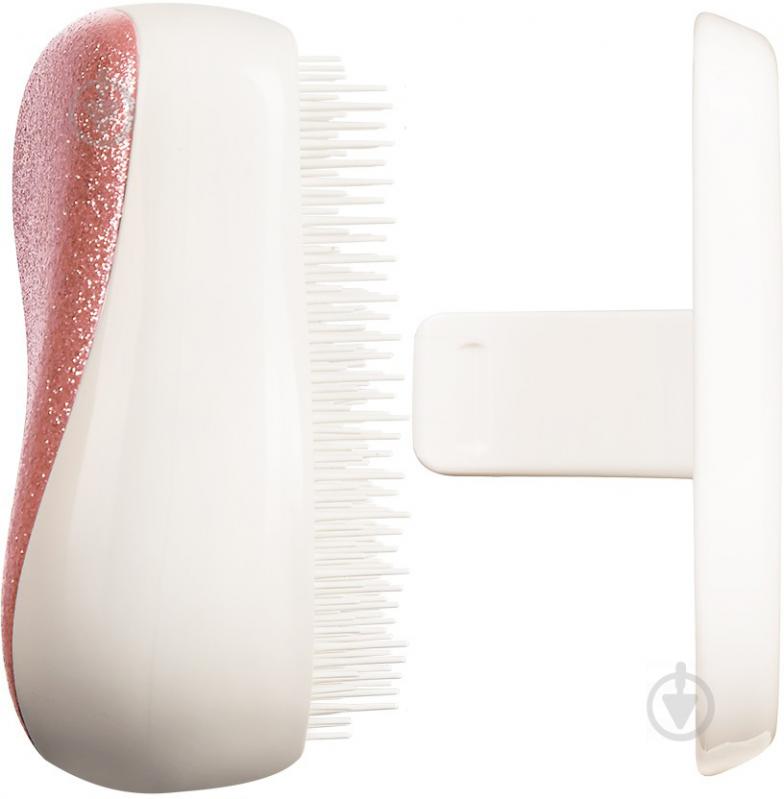 Щетка для волос Tangle Teezer Glitter Rose Gold Compact Styler розовый - фото 3