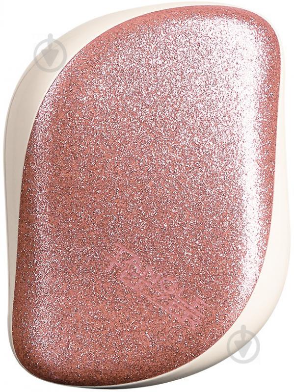 Щетка для волос Tangle Teezer Glitter Rose Gold Compact Styler розовый - фото 1