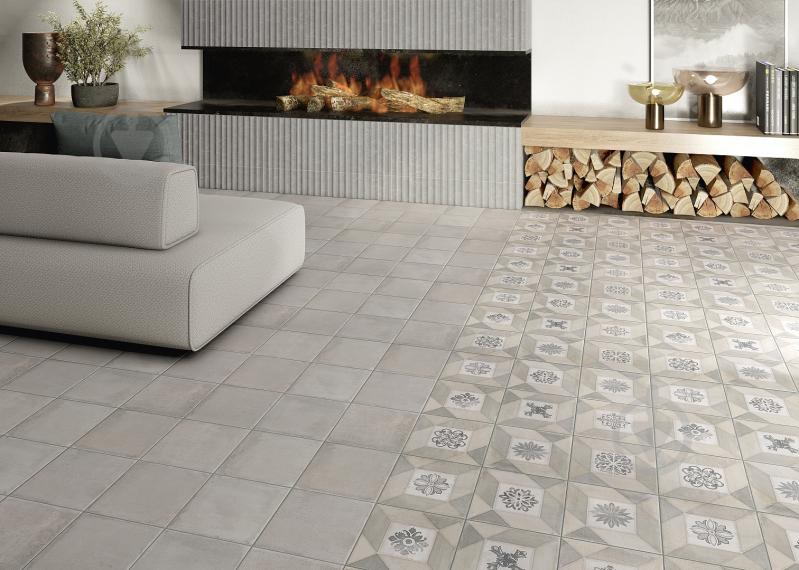 Плитка Mainzu Elegance Deco Grey 20х20 см - фото 3