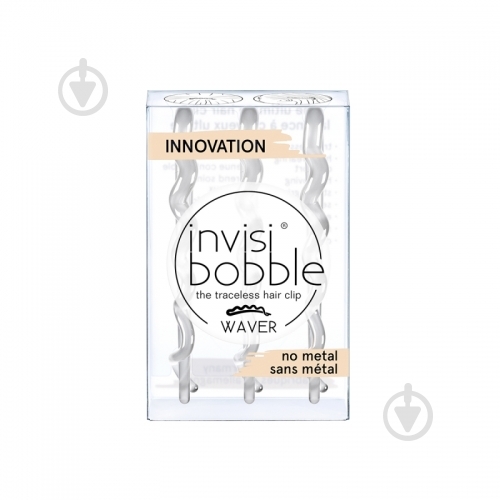Заколки для волос Invisibobble WAVER Crystal Clear - фото 1 Заколки для волос Invisibobble WAVER Crystal Clear - фото 1