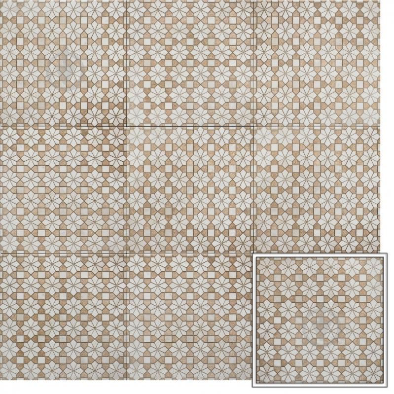 Плитка Mainzu Mosaic Arabian Bejmat 20х20 см - фото 1