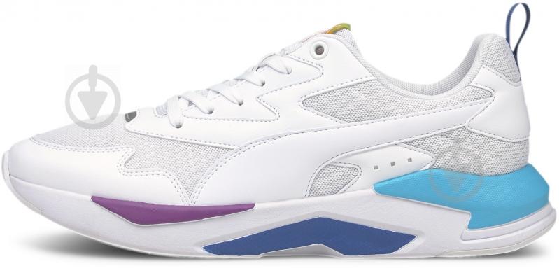 Кроссовки женские демисезонные Puma X-Ray Lite Rainbow 36886302 р.39 белые - фото 1