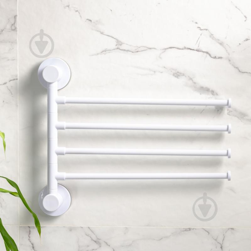 Тримач для рушників MVM BP-28 WHITE - фото 3