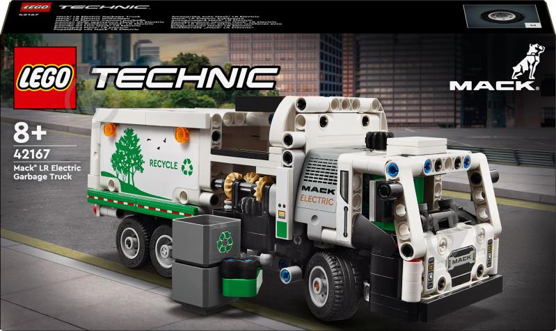 Конструктор LEGO Technic Мусоровоз Mack® LR Electric 42167 - фото 1