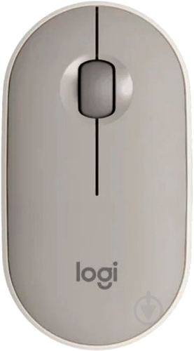 Мышка Logitech Pebble M350 Wireless Mouse sand (L910-006751) - фото 1