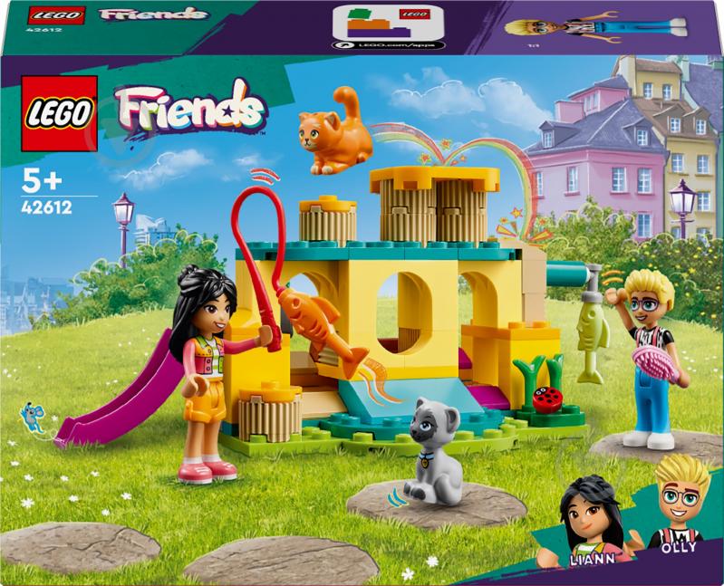 Конструктор LEGO Friends Пригоди на котячому ігровому майданчику 42612 - фото 1