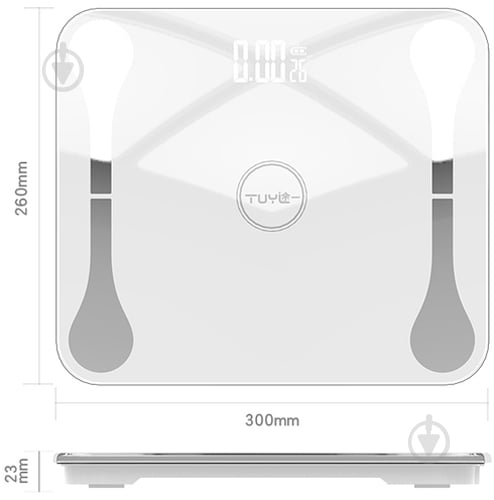 Смарт-весы Scale one TZC010 - фото 7 Смарт-весы Scale one TZC010 - фото 7