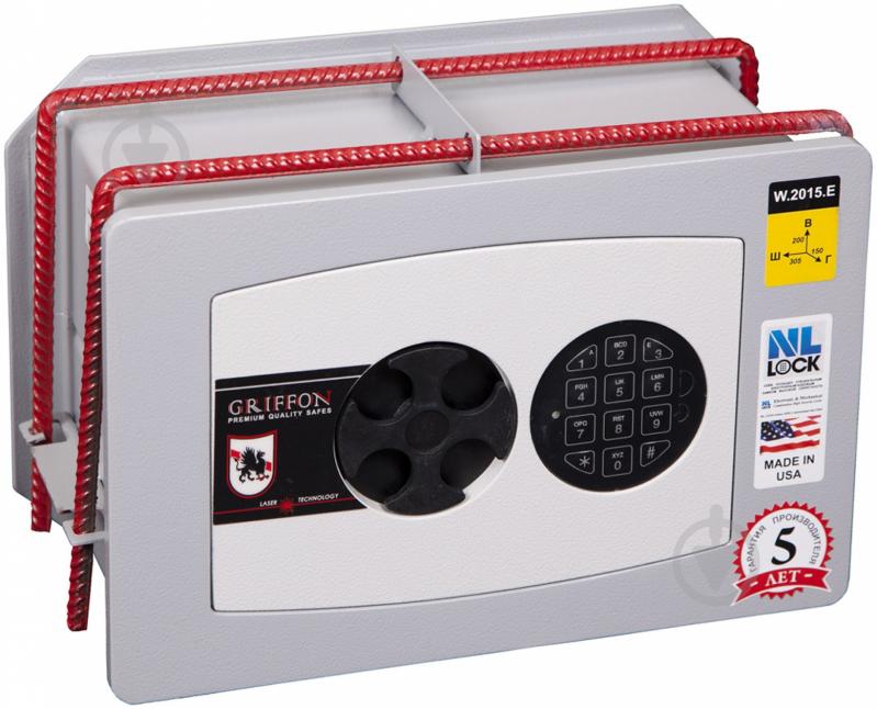 Сейф стенной  GRIFFON W.2015.Е - фото 2