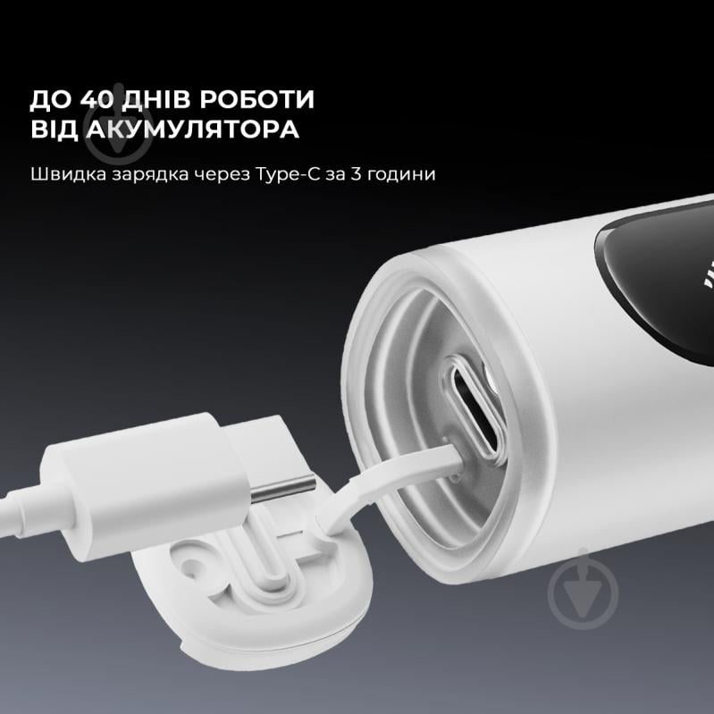 Электрическая зубная щетка Oclean X Pro 20 Set Electric Toothbrush Black - фото 14 Электрическая зубная щетка Oclean X Pro 20 Set Electric Toothbrush Black - фото 14