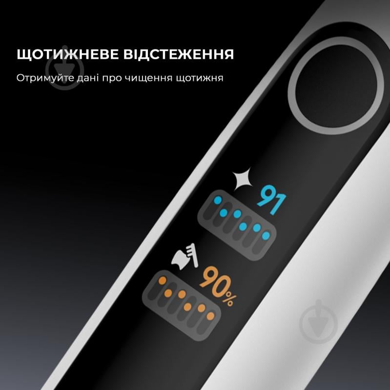 Электрическая зубная щетка Oclean X Pro 20 Set Electric Toothbrush Black - фото 17 Электрическая зубная щетка Oclean X Pro 20 Set Electric Toothbrush Black - фото 17